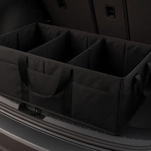 Trunk Cargo Organizer with Removable Dividers for SUV Truck and Van Storage